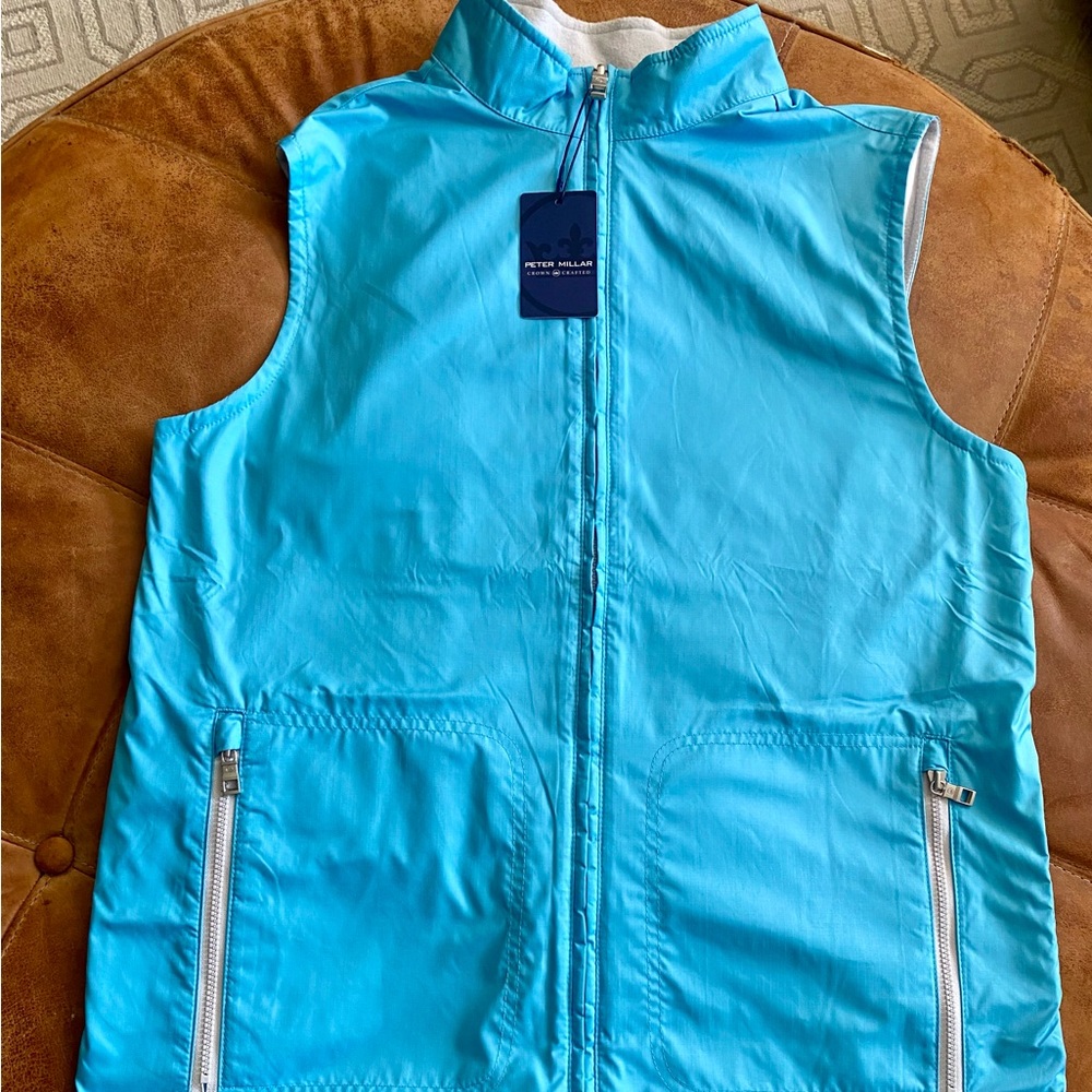 Peter Millar Thermal Block Reversible Vest - Picture 6 of 15